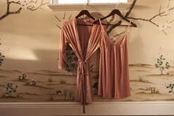 Flora Tencel Modal 3/4 Sleeve Robe-Eberjey New