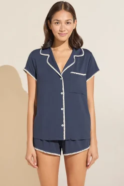 Frida Tencel Modal Shortie Short Pj Set-Eberjey Cheap