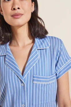 Gisele Printed Tencel Modal Shortie Short Pj Set-Eberjey Outlet