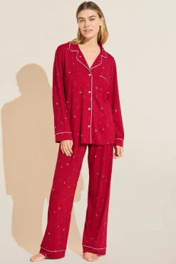 Gisele Printed Tencel Modal Long Pj Set-Eberjey Best Sale