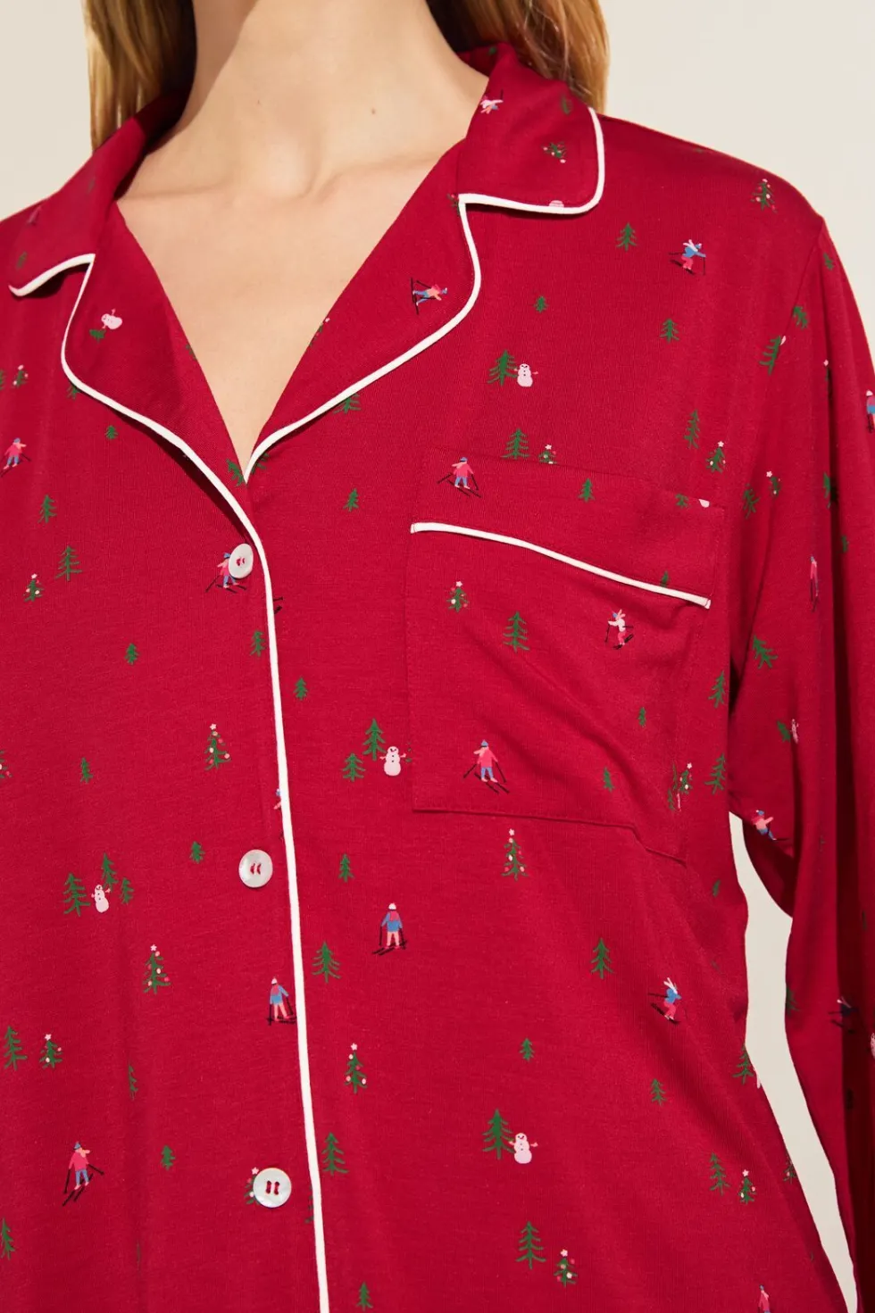 Gisele Printed Tencel Modal Long Pj Set-Eberjey Best Sale