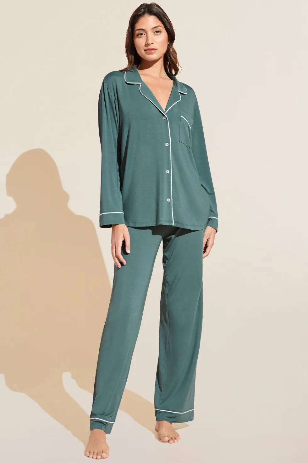 Gisele Tencel Modal Long Pj Set-Eberjey Outlet