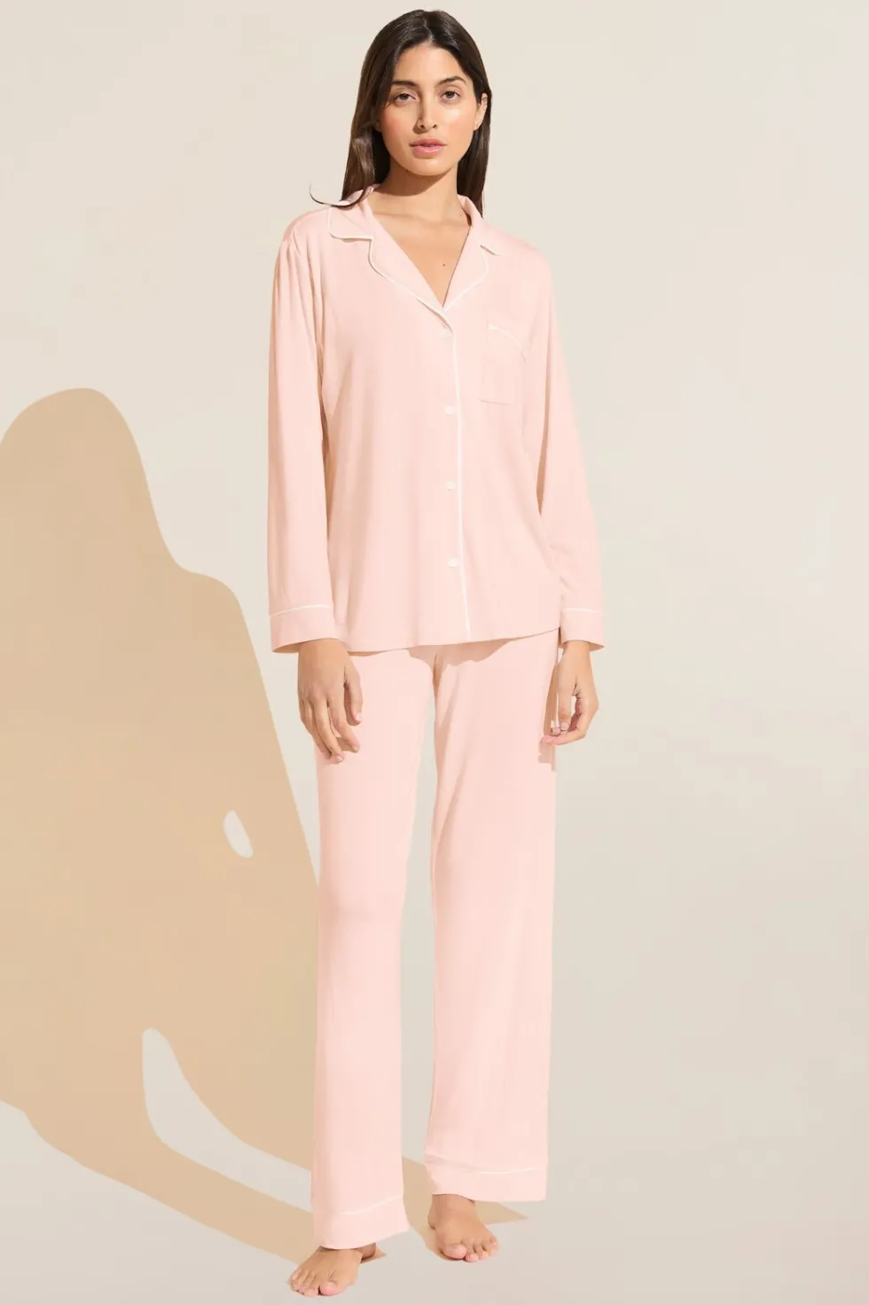Gisele Tencel Modal Long Pj Set-Eberjey Flash Sale