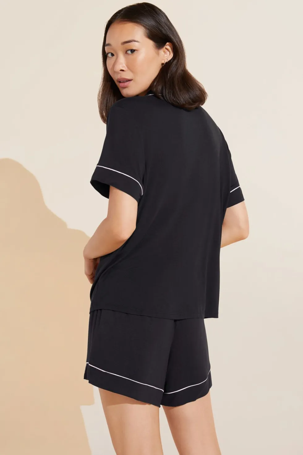 Gisele Tencel Modal Relaxed Short Pj Set-Eberjey New
