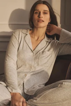 Gisele Tencel Modal Rib Long Pj Set-Eberjey Store