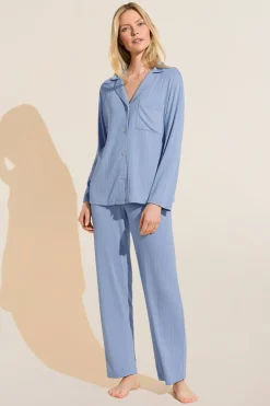 Gisele Tencel Modal Rib Long Pj Set-Eberjey Flash Sale