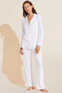 Gisele Tencel Modal Rib Long Pj Set-Eberjey Discount