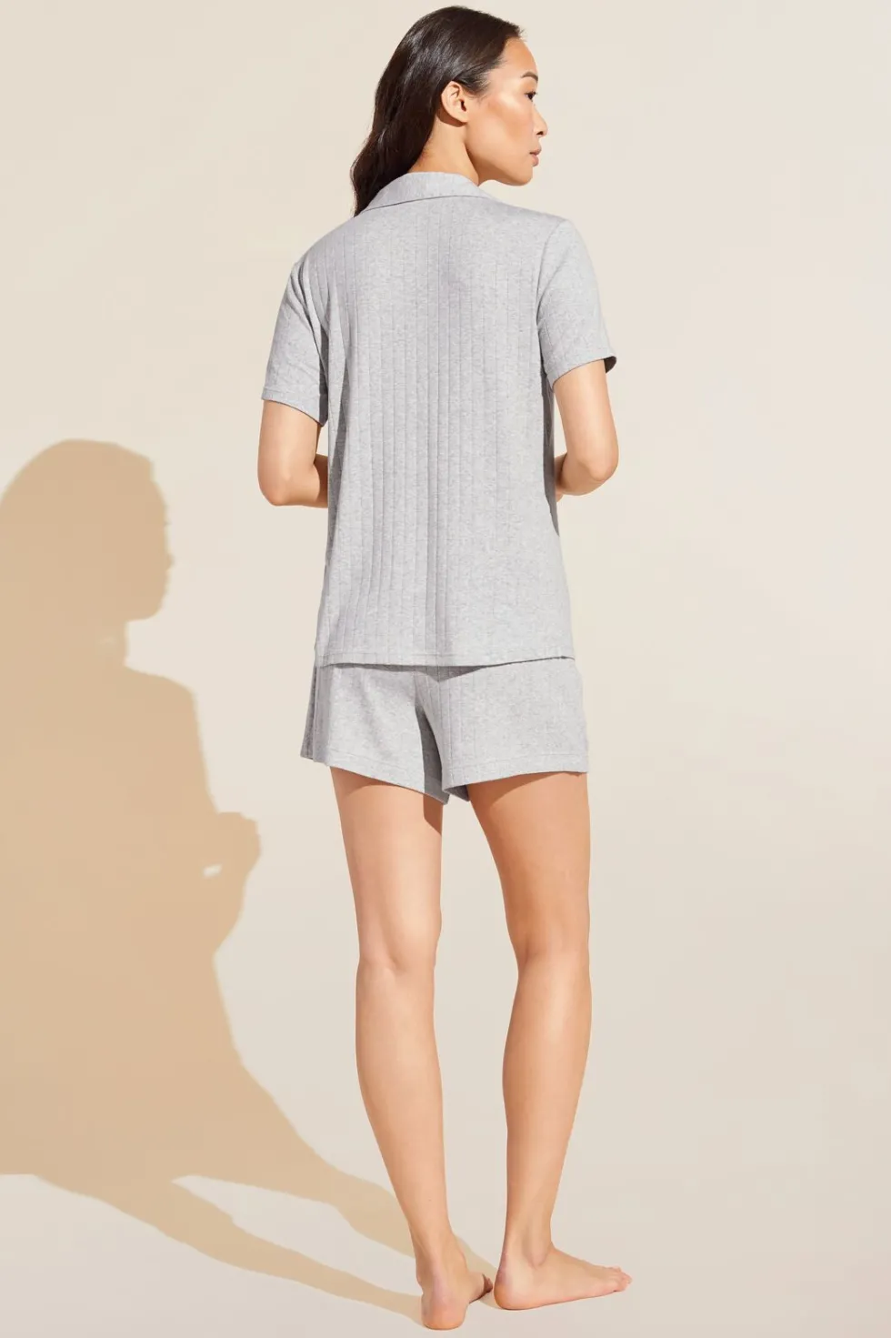 Gisele Tencel Modal Rib Relaxed Short Pj Set-Eberjey Store