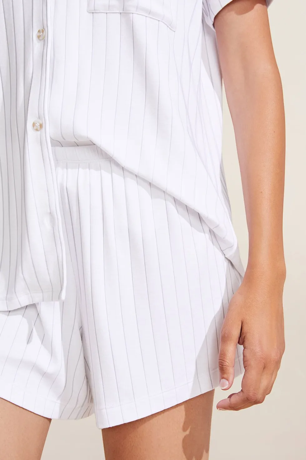 Gisele Tencel Modal Rib Relaxed Short Pj Set-Eberjey Store