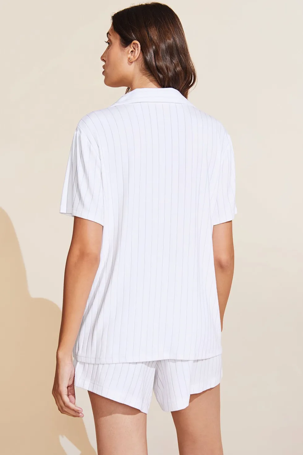 Gisele Tencel Modal Rib Relaxed Short Pj Set-Eberjey Store
