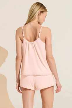 Gisele Tencel Modal Ruffle Cami & Shortie Short Set-Eberjey Sale