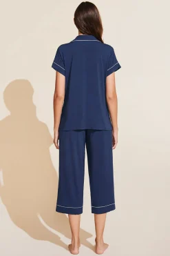 Gisele Tencel Modal Short Sleeve Cropped Pj Set-Eberjey New