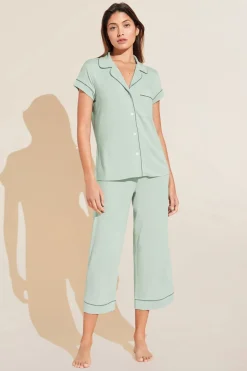 Gisele Tencel Modal Short Sleeve Cropped Pj Set-Eberjey Shop
