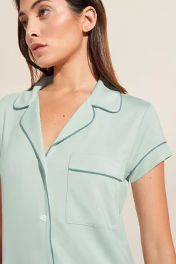 Gisele Tencel Modal Short Sleeve Cropped Pj Set-Eberjey Shop