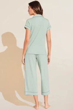 Gisele Tencel Modal Short Sleeve Cropped Pj Set-Eberjey Shop
