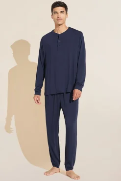 Henry Tencel Modal Long Pj Set-Eberjey Best Sale