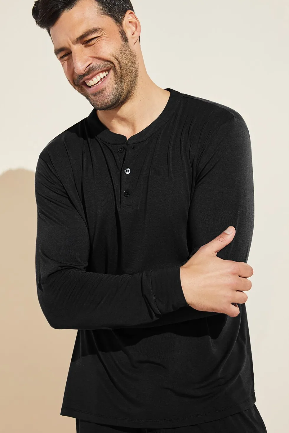 Henry Tencel Modal Long Sleeve Henley Top-Eberjey Sale