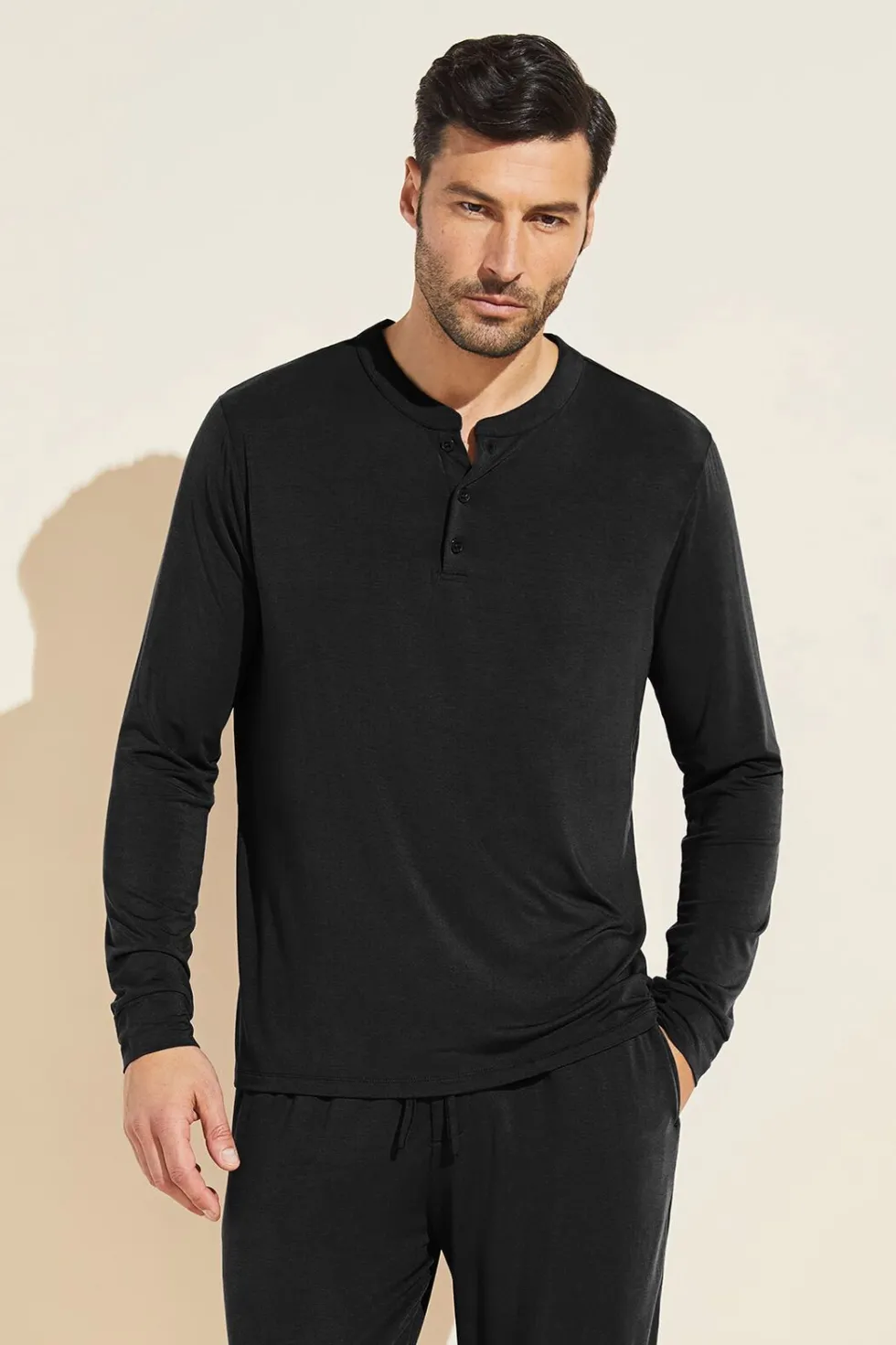 Henry Tencel Modal Long Sleeve Henley Top-Eberjey Sale