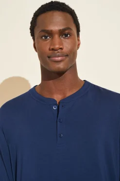 Henry Tencel Modal Long Sleeve & Short Pj Set-Eberjey Clearance
