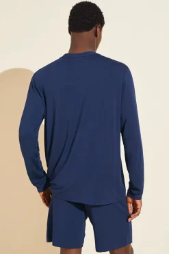 Henry Tencel Modal Long Sleeve & Short Pj Set-Eberjey Clearance