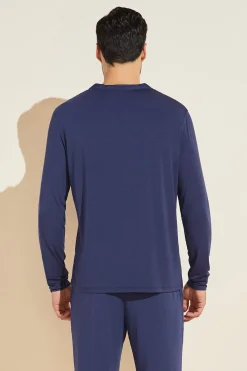 Henry Tencel Modal Long Sleeve Henley-Eberjey New