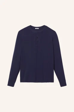 Henry Tencel Modal Long Sleeve Henley-Eberjey New