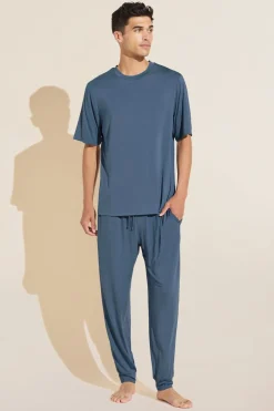 Henry Tencel Modal Short Sleeve & Pant Pj Set-Eberjey Outlet