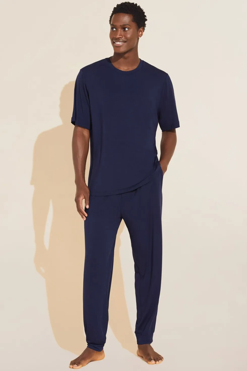 Henry Tencel Modal Short Sleeve & Pant Pj Set-Eberjey Outlet