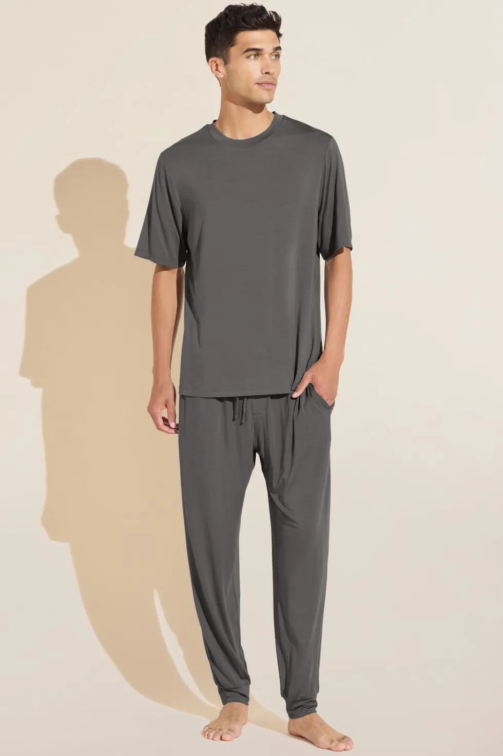 Henry Tencel Modal Short Sleeve & Pant Pj Set-Eberjey Flash Sale