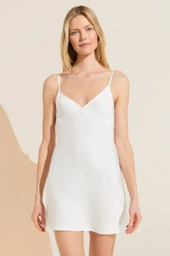 Inez Textured Washable Silk Short Slip-Eberjey Sale
