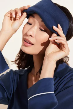 Inez Washable Silk Eye Mask-Eberjey Sale