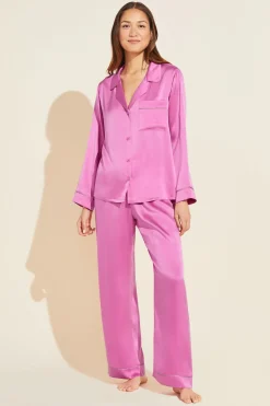 Inez Washable Silk Long Pj Set-Eberjey Online