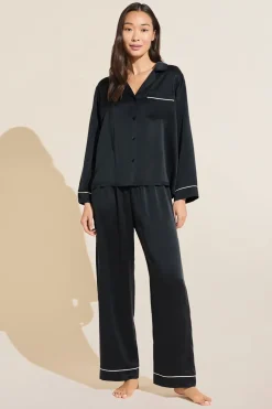 Inez Washable Silk Long Pj Set-Eberjey Store