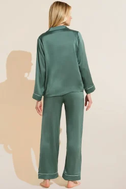 Inez Washable Silk Long Pj Set-Eberjey Best Sale