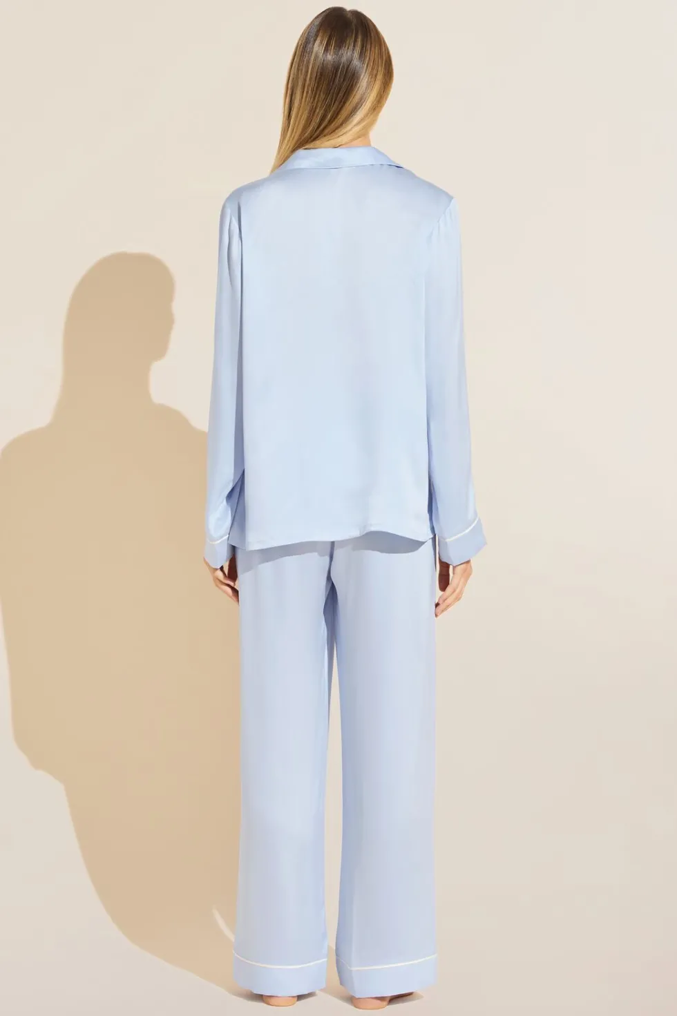 Inez Washable Silk Long Pj Set-Eberjey Best Sale