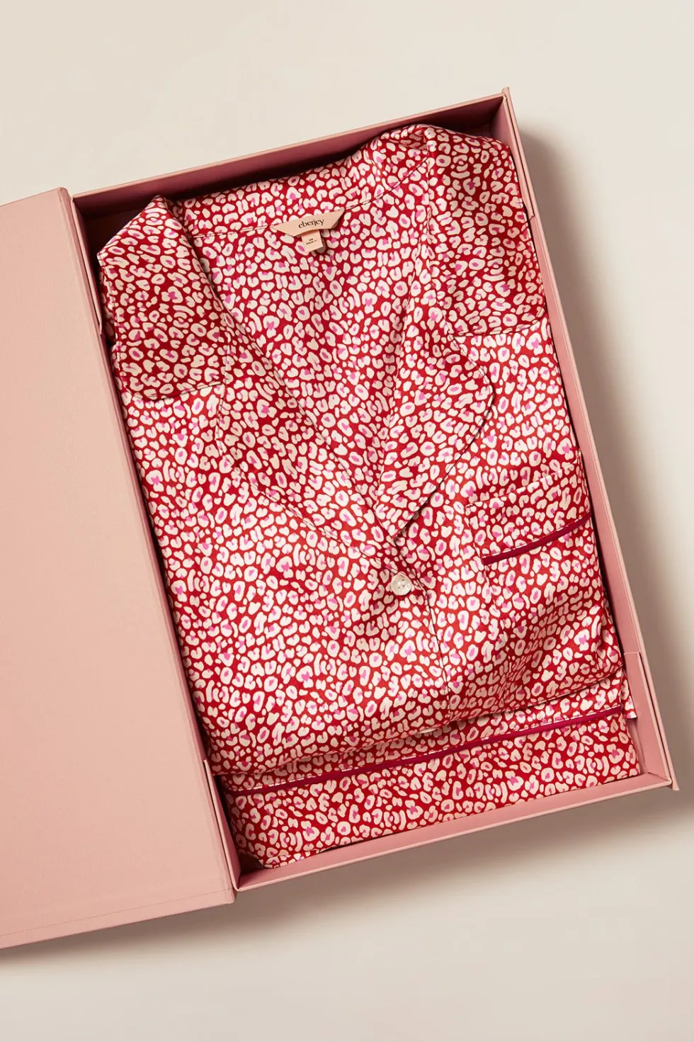 Inez Washable Silk Printed Short Pj Set-Eberjey New
