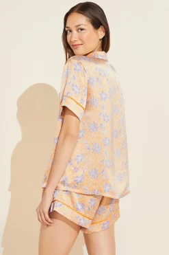 Inez Washable Silk Printed Short Pj Set-Eberjey Best Sale