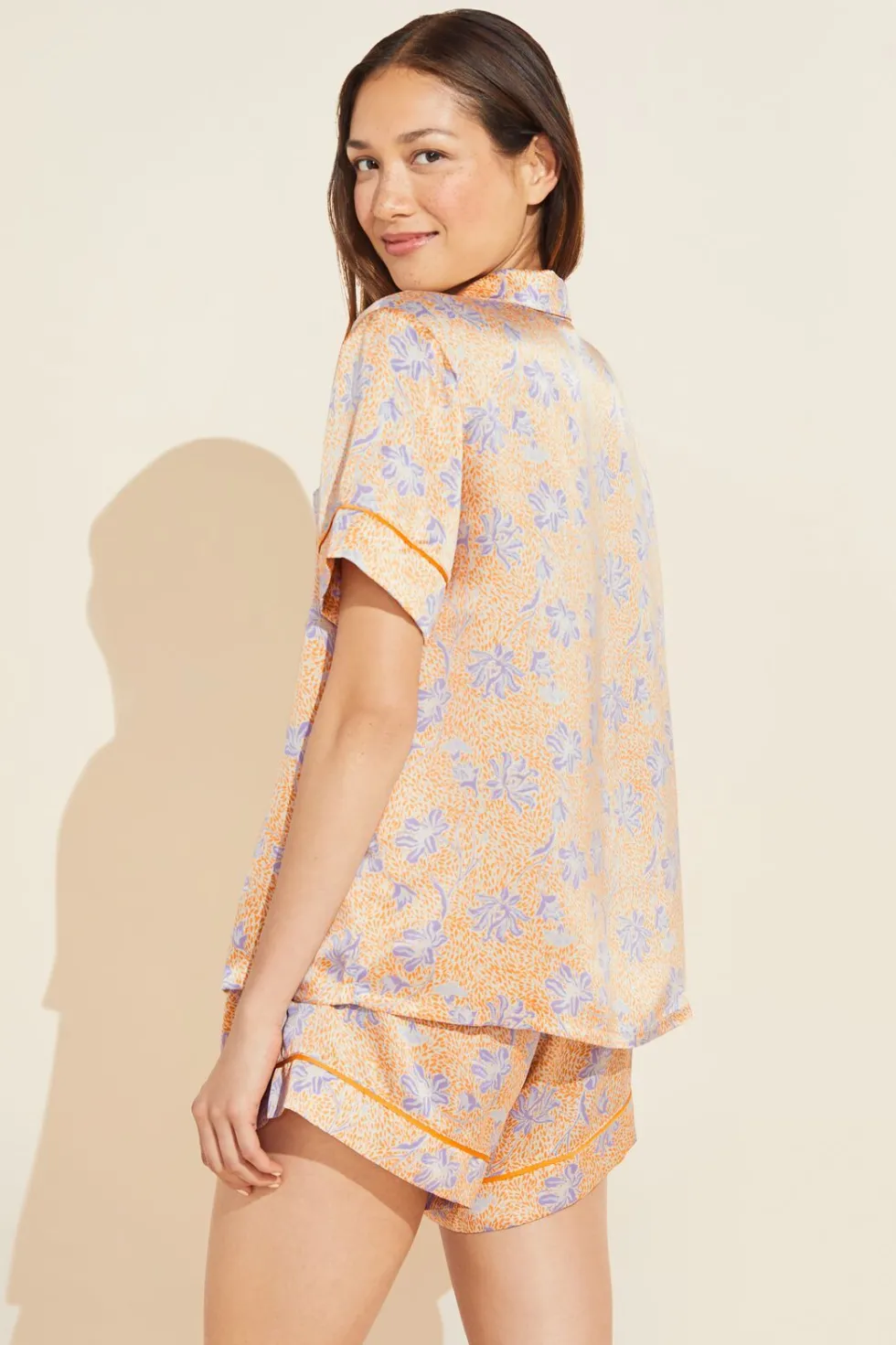 Inez Washable Silk Printed Short Pj Set-Eberjey Best Sale