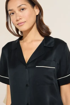 Inez Washable Silk Short Pj Set-Eberjey Flash Sale