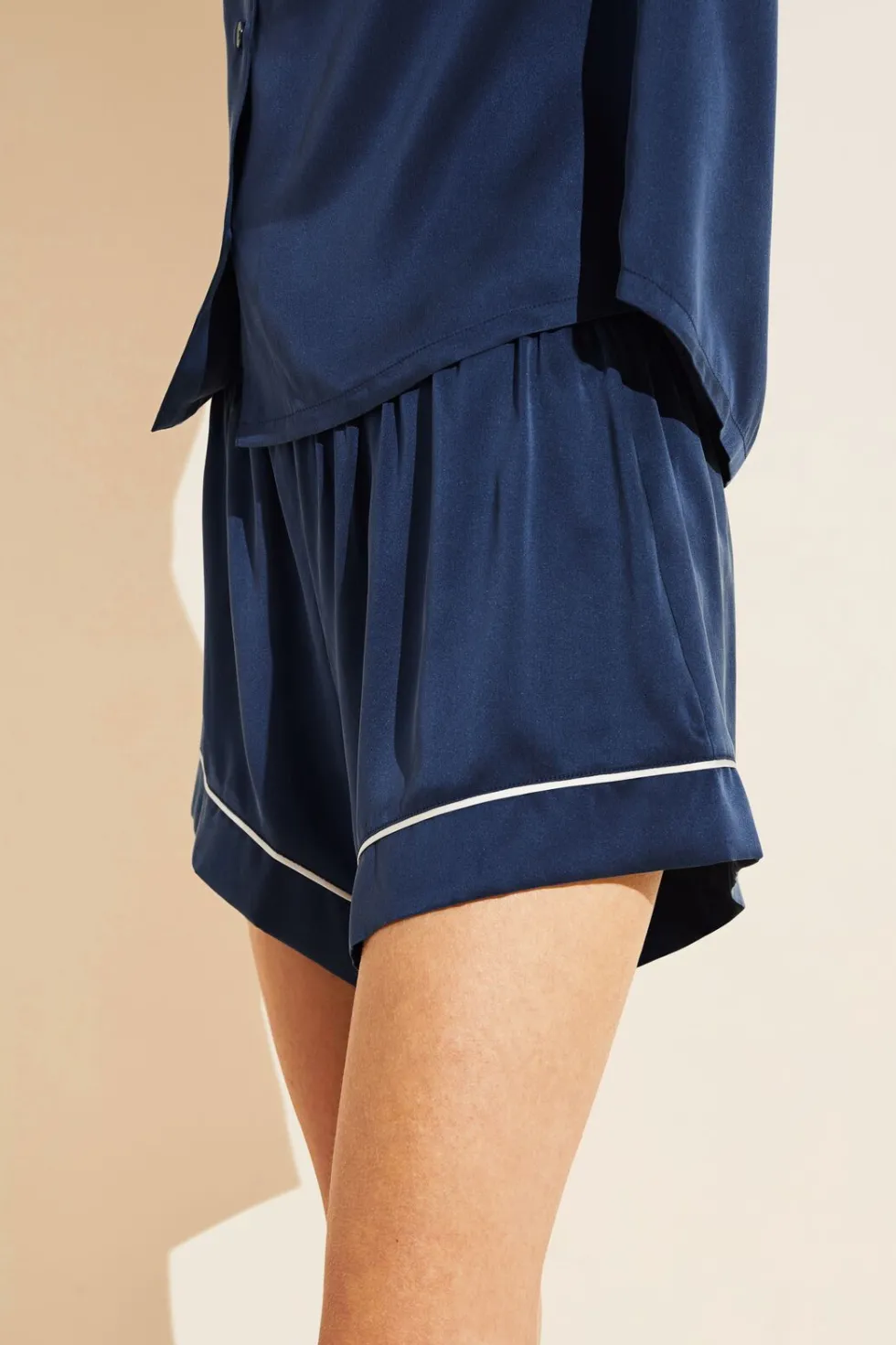 Inez Washable Silk Short Pj Set-Eberjey Discount