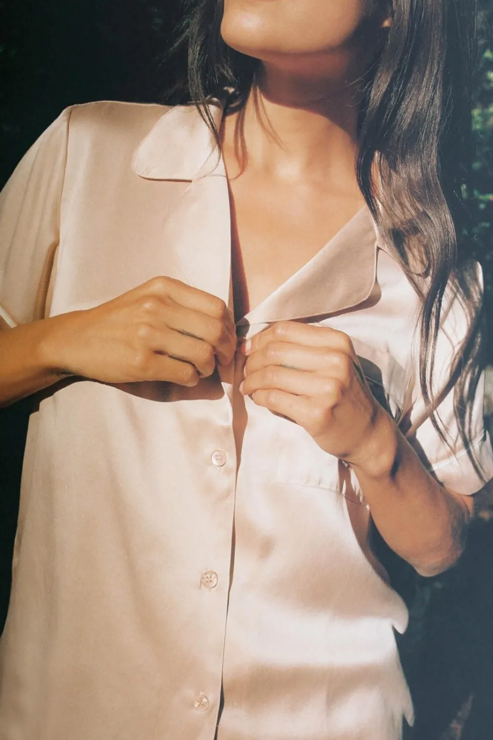Inez Washable Silk Short Pj Set-Eberjey Discount