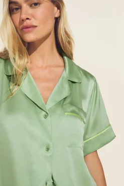 Inez Washable Silk Short Pj Set-Eberjey Store