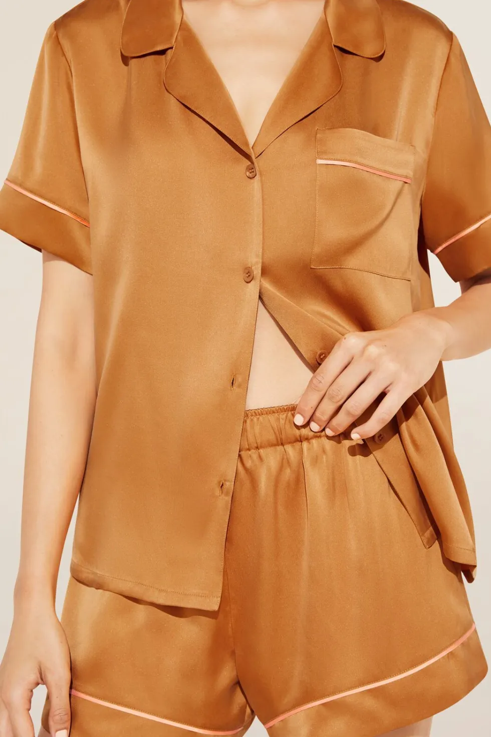 Inez Washable Silk Short Pj Set-Eberjey Online