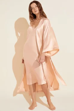 Inez Washable Silk Slip Dress-Eberjey Best