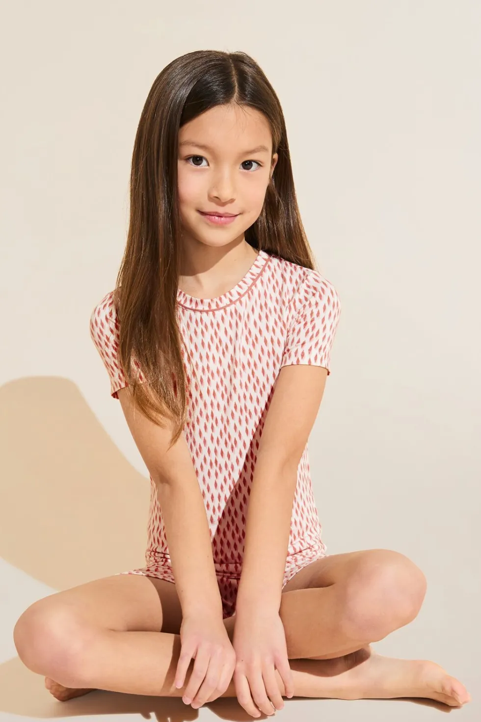 Kids Printed Tencel Modal Unisex Short Pj Set-Eberjey Best Sale