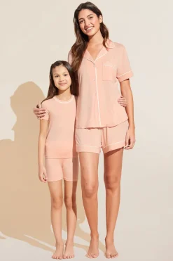 Kids Tencel Modal Unisex Short Pj Set-Eberjey Store