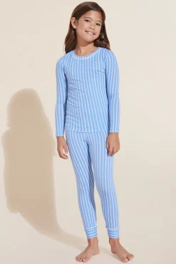 Kids Tencel Modal Unisex Long Pj Set-Eberjey Outlet