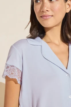 Malou Tencel Modal Shortie Short Pj Set-Eberjey Fashion