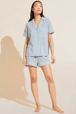 Nautico Shortie Short Pj Set-Eberjey Discount