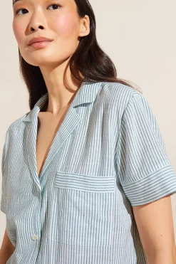Nautico Shortie Short Pj Set-Eberjey Discount